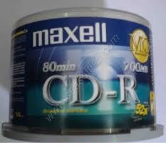 Đĩa CD Maxell cọc CD-R80MQ xịn                                                      